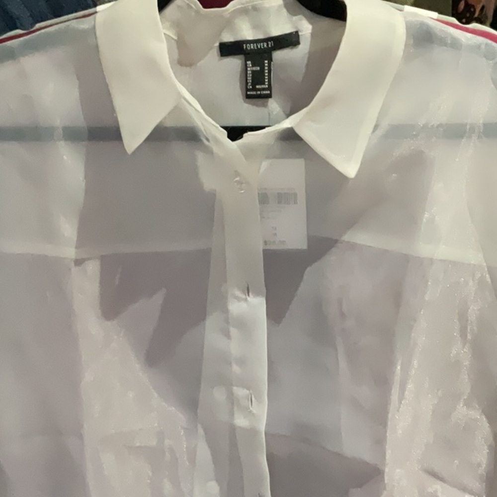 Organza Oversized Shirt